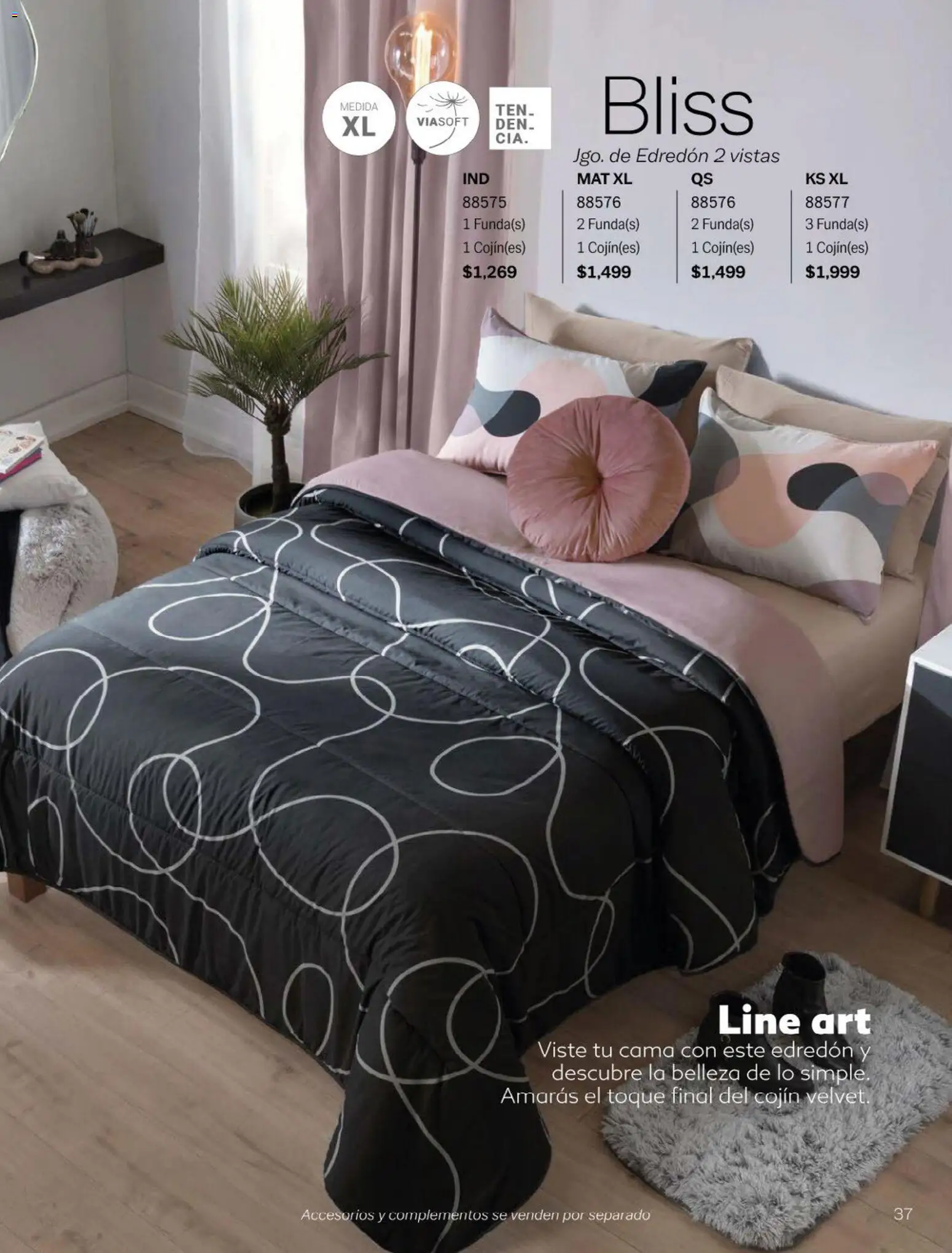 Nuevas ofertas de Vianney válidas en toda la República Mexicana desde el 23.01.2026. ¡Encuentra las mejores ofertas en Vianney catálogo Chavos! | Página: 39 | Productos: Cama