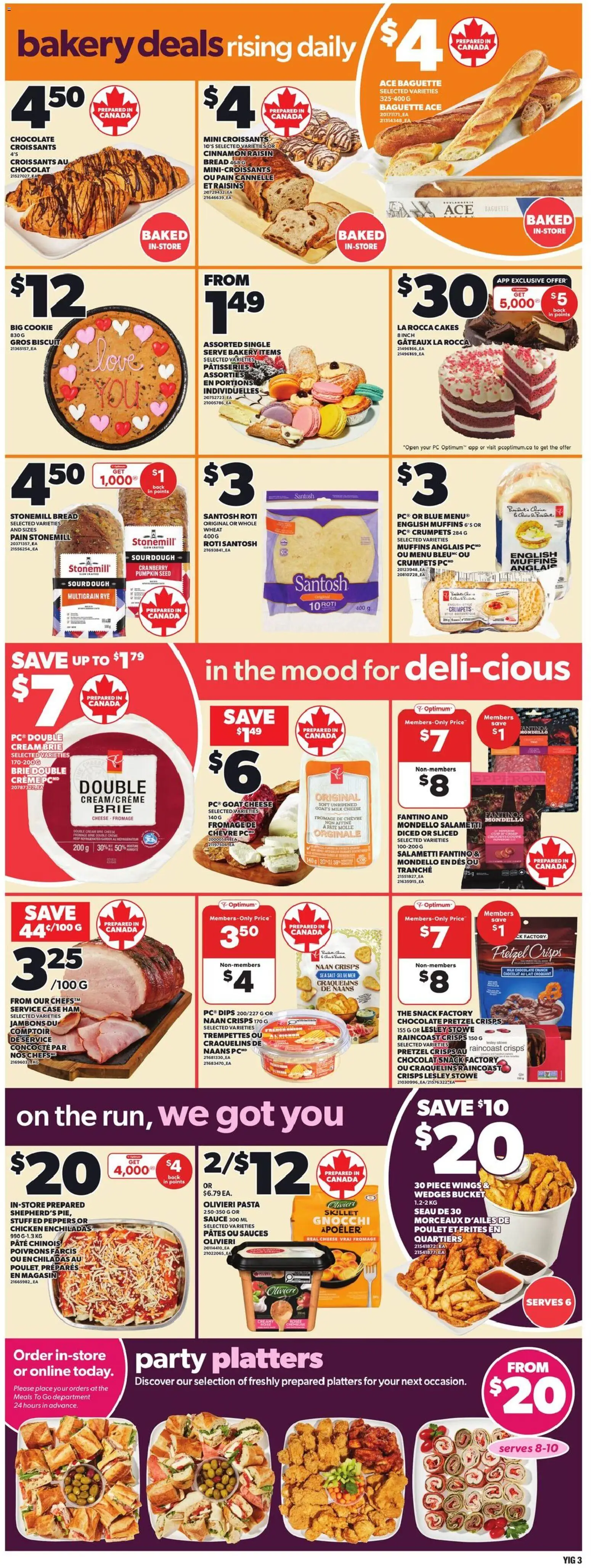 Independent Grocer flyer valid from 12.02.2026 | Page: 6 | Products: Pasta, Bakery, Milk, Chicken