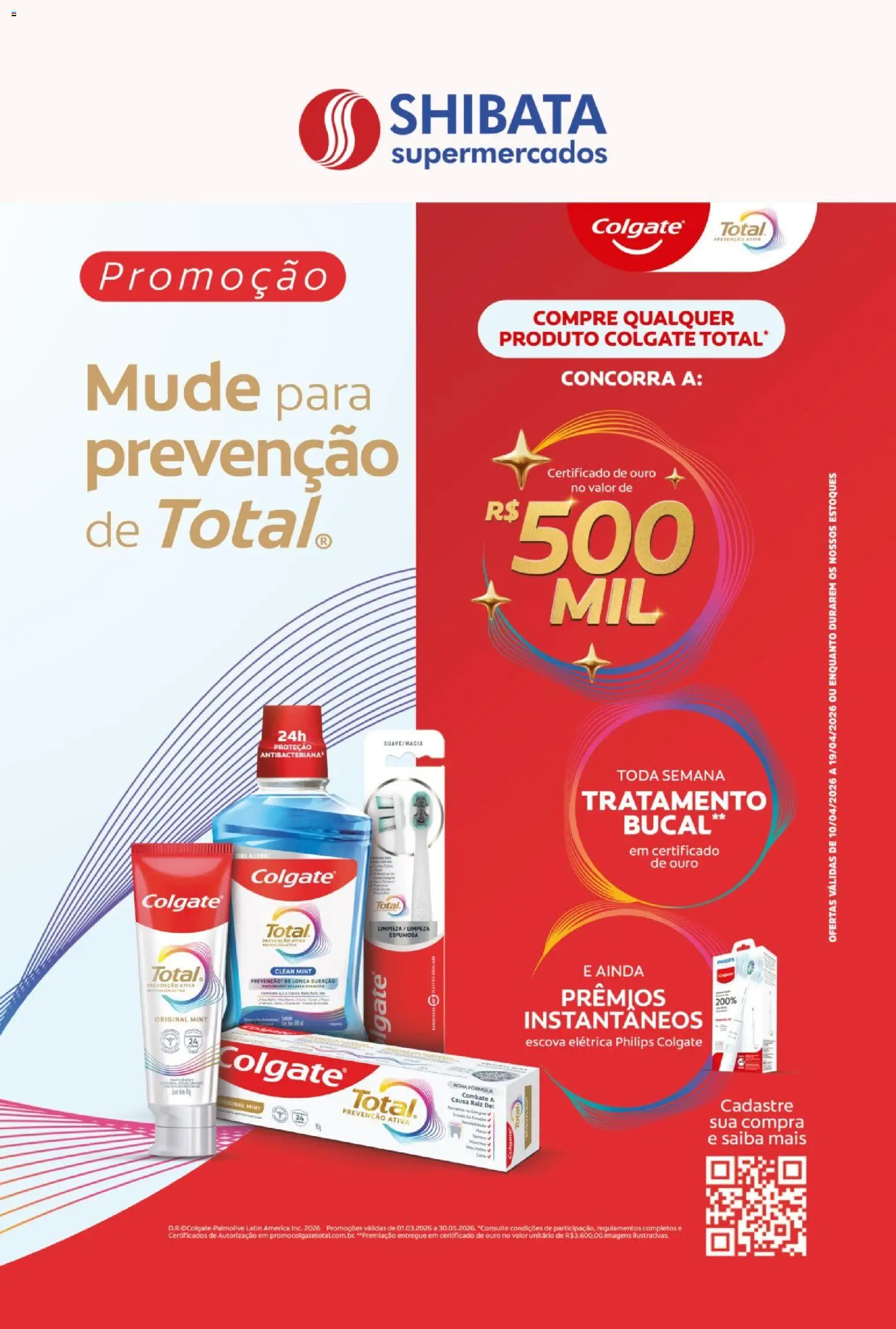 Shibata Folheto - válido de 10.04.2026 | Página: 1 | Produtos: Escova