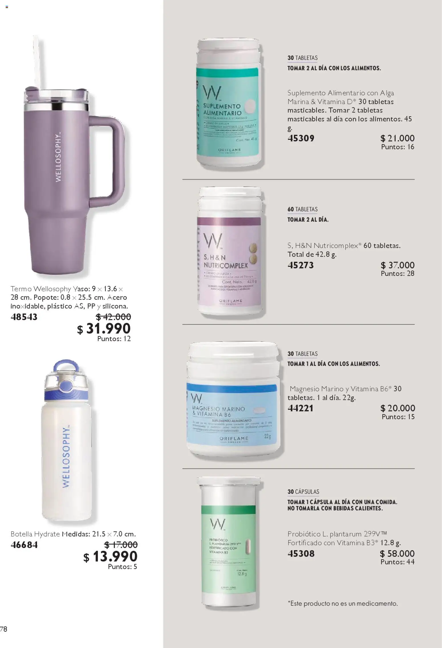 Oriflame catálogo │ válido desde el 07.03.2026 | Página: 86 | Productos: Botella, Termo