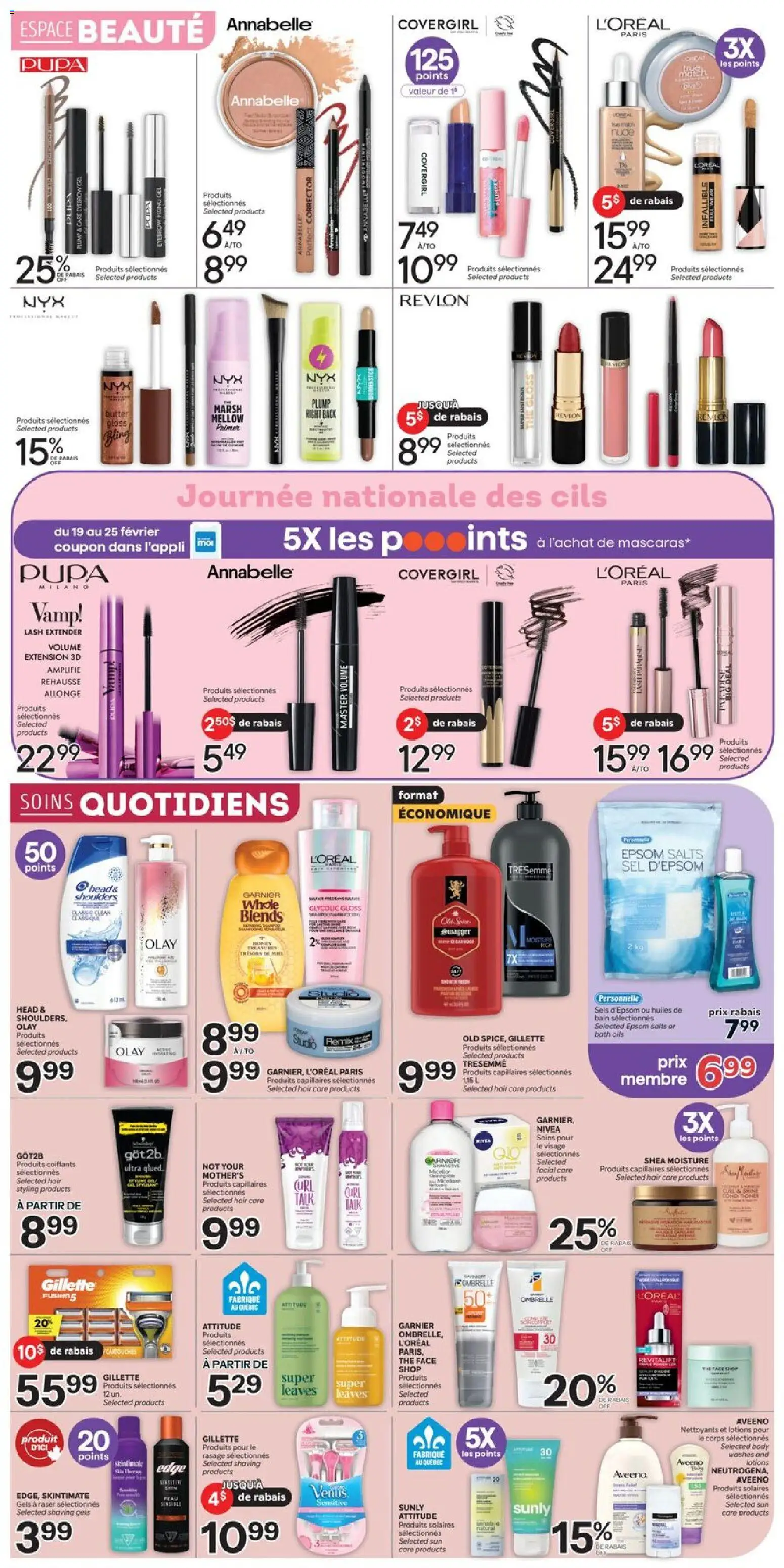 Brunet flyer valid from 19.02.2026 | Page: 3 | Products: Bath, Butter