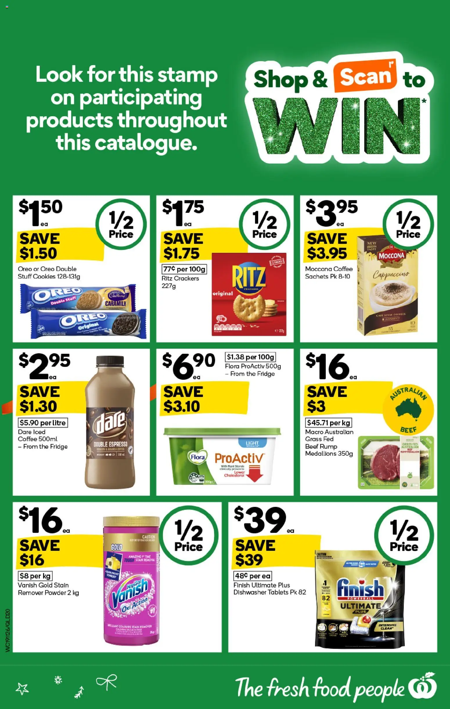 Woolworths catalogue - valid from 19.11.2025 | Page: 20 | Products: Grass, Crackers, Coffee, Stain remover
