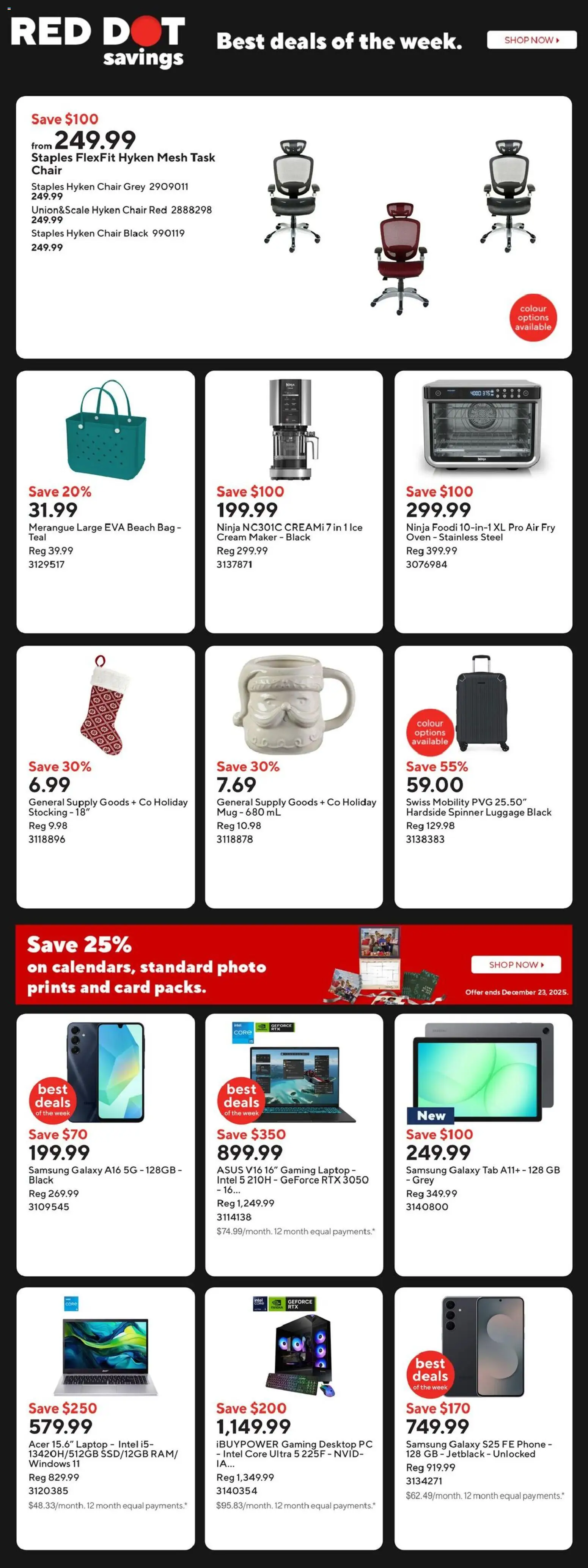 Staples flyer valid from 19.12.2025 | Page: 3