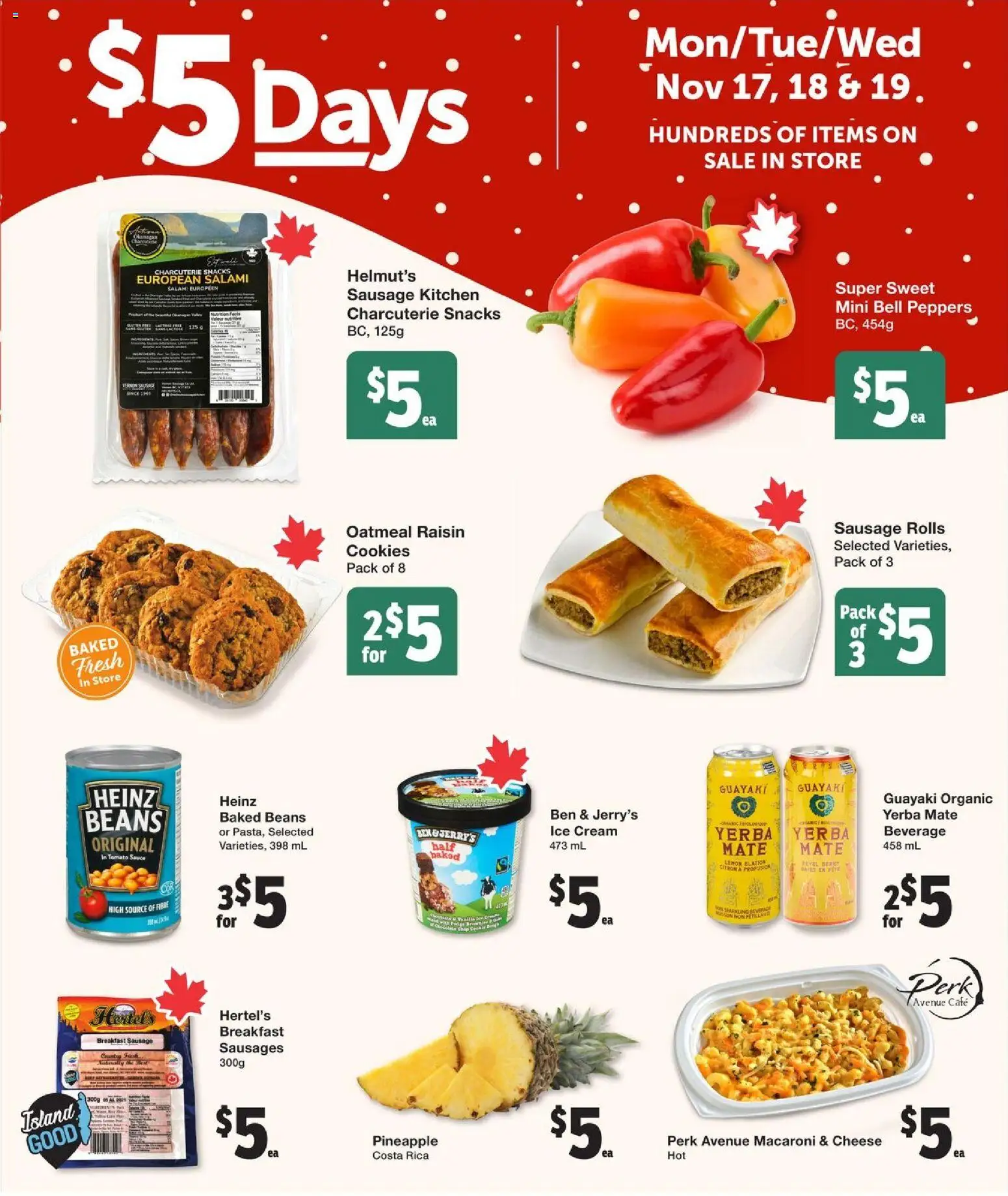 Quality Foods flyer valid from 13.11.2025 | Page: 14 | Products: Pineapple, Cream, Ice cream, Cheese