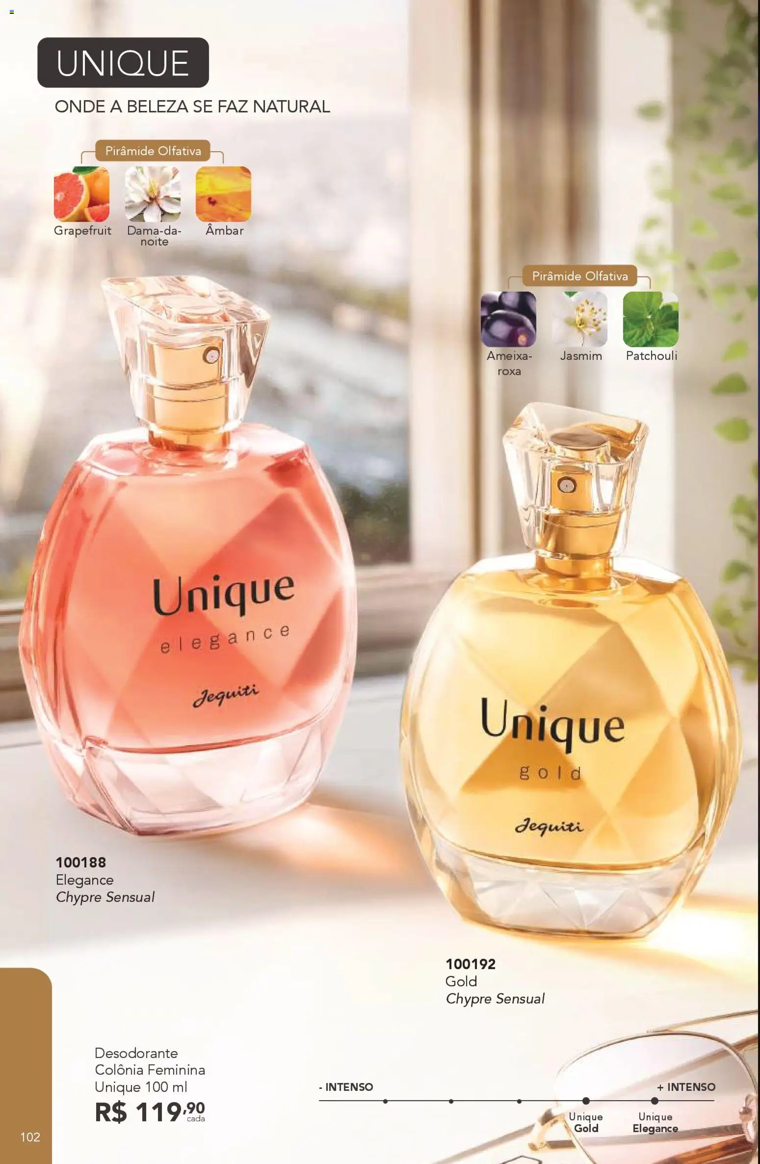 Jequiti Folheto - válido de 24.10.2025 | Página: 102 | Produtos: Desodorante, Ameixa