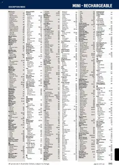 Preview of Jaycar Engineering & Scientific Catalogue 2025/2026  - valid from 09.07.2025 | Page: 595