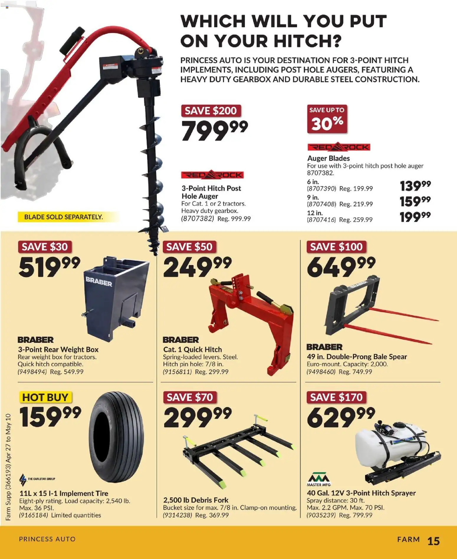 Princess Auto flyer valid from 27.04.2026 | Page: 15