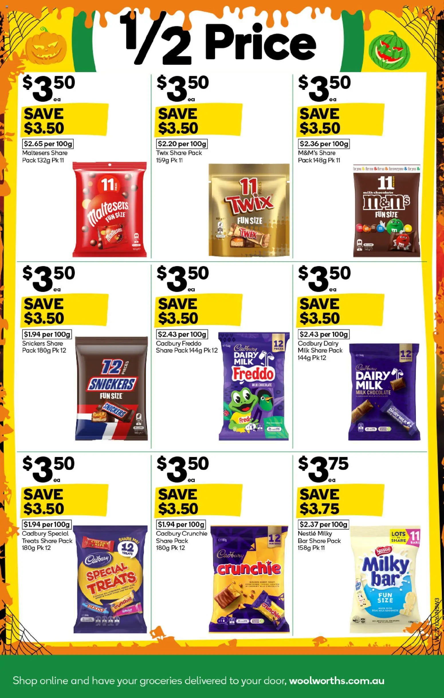 Woolworths catalogue - valid from 29.10.2025 | Page: 3 | Products: Milk, Dairy, Chocolate
