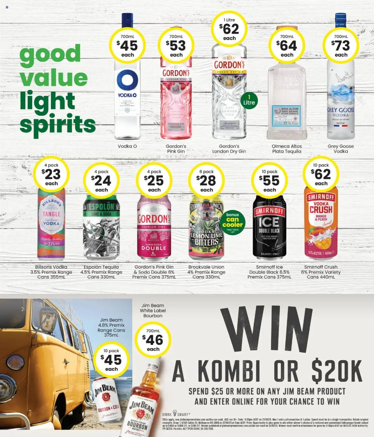 The Bottle-O catalogue - valid from 15.09.2025 | Page: 5 | Products: Bourbon, Whiskey, Lemon, Mango