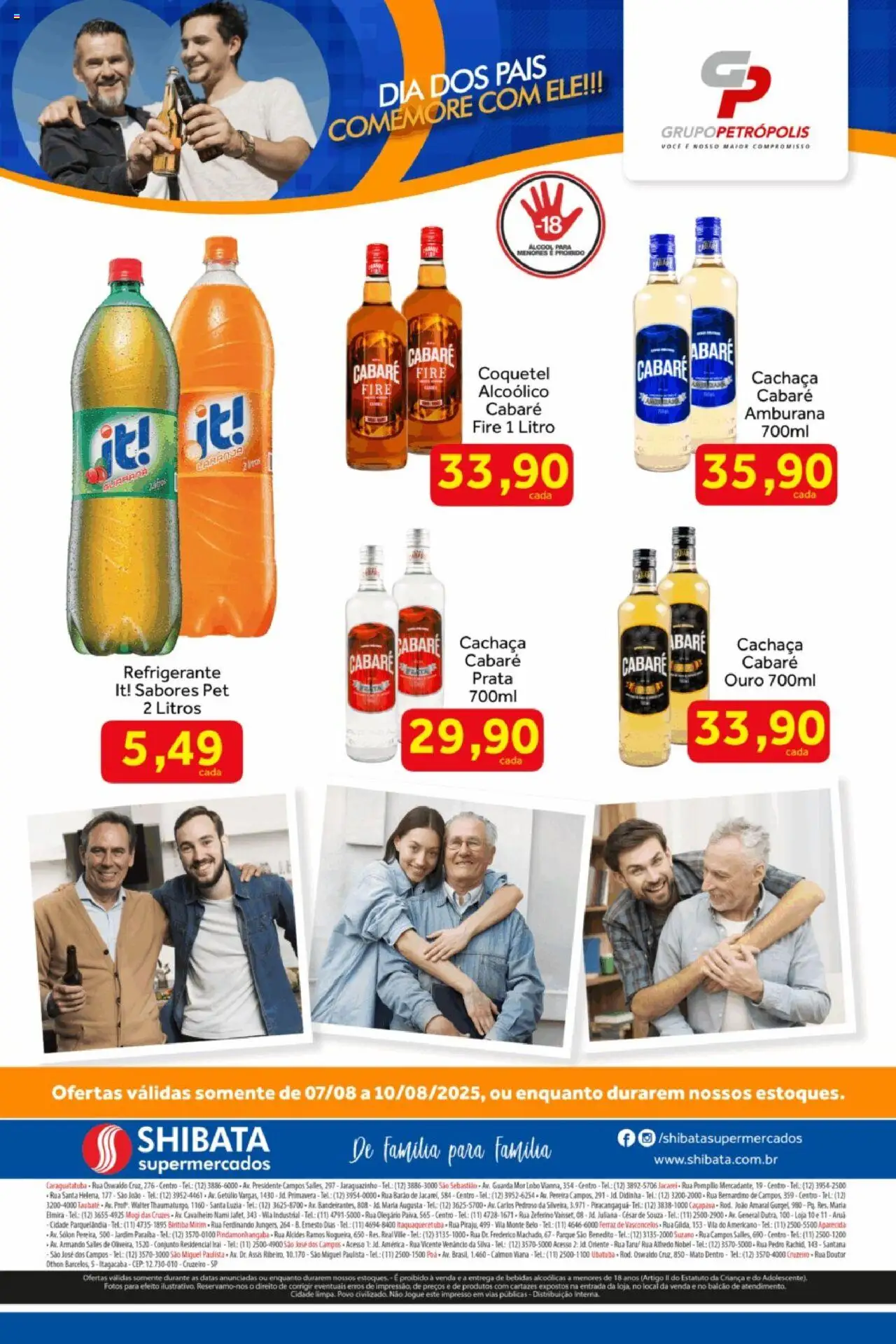 Shibata Folheto - válido de 07.08.2025 | Página: 2 | Produtos: Cachaça, Refrigerante
