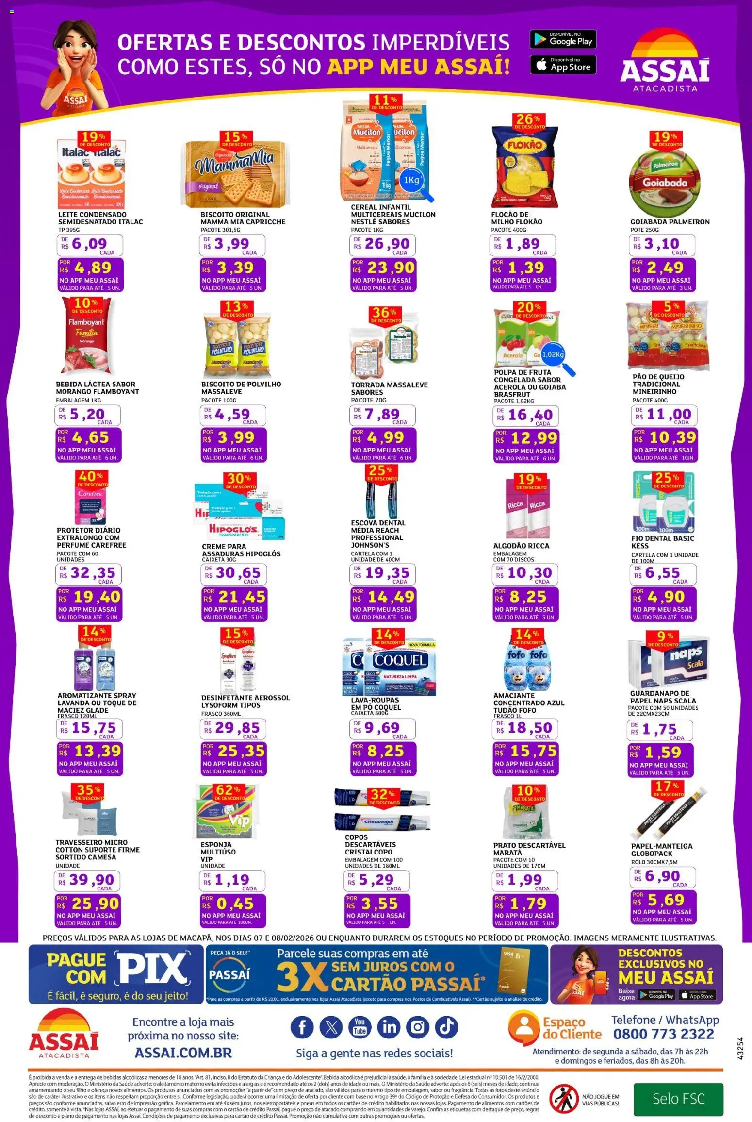 Assaí Atacadista Folheto - válido de 07.02.2026 | Página: 3
