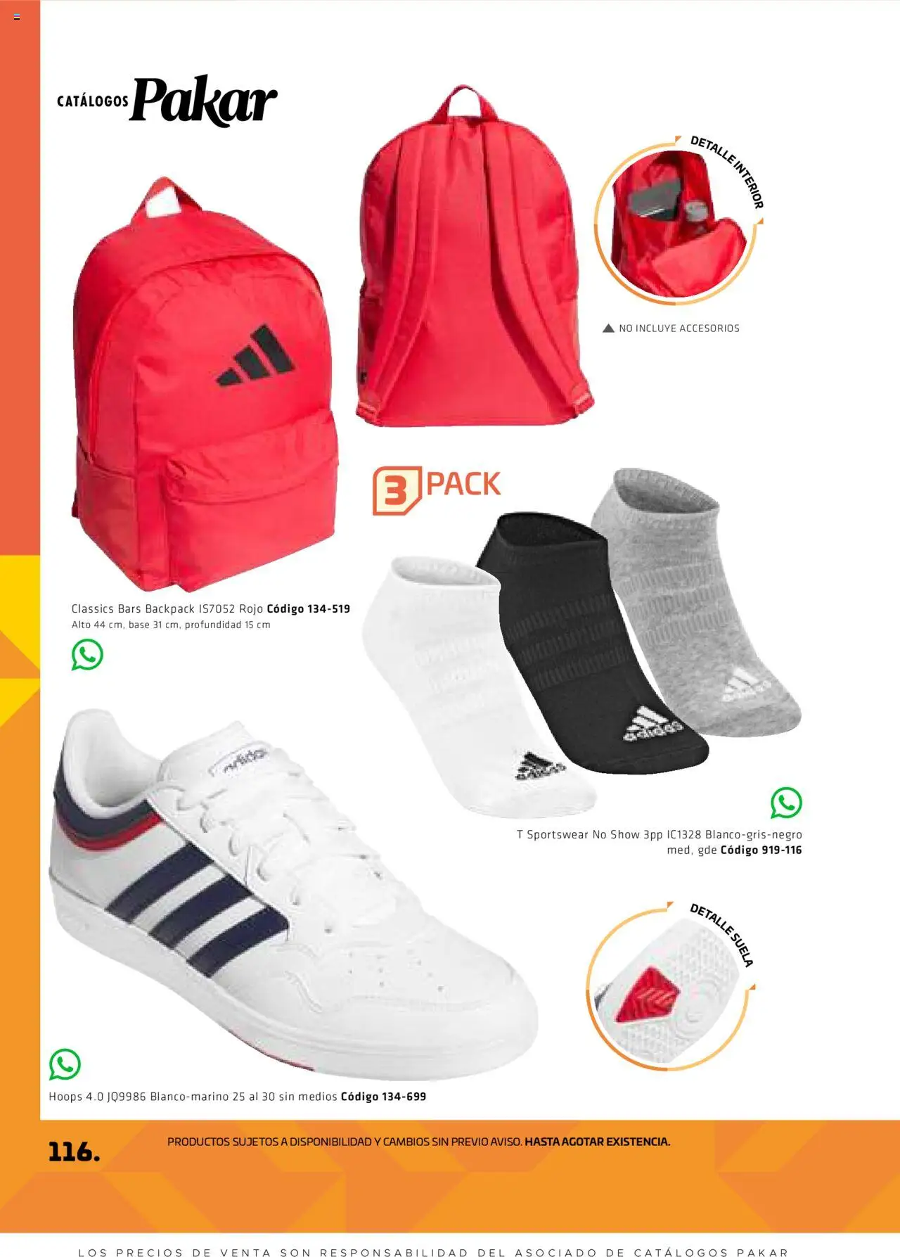 Nuevas ofertas de SC Pakar válidas en toda la República Mexicana desde el 29.08.2025. ¡Encuentra las mejores ofertas en SC Pakar - Catálogo Otoño Men Tomo 1! | Página: 116