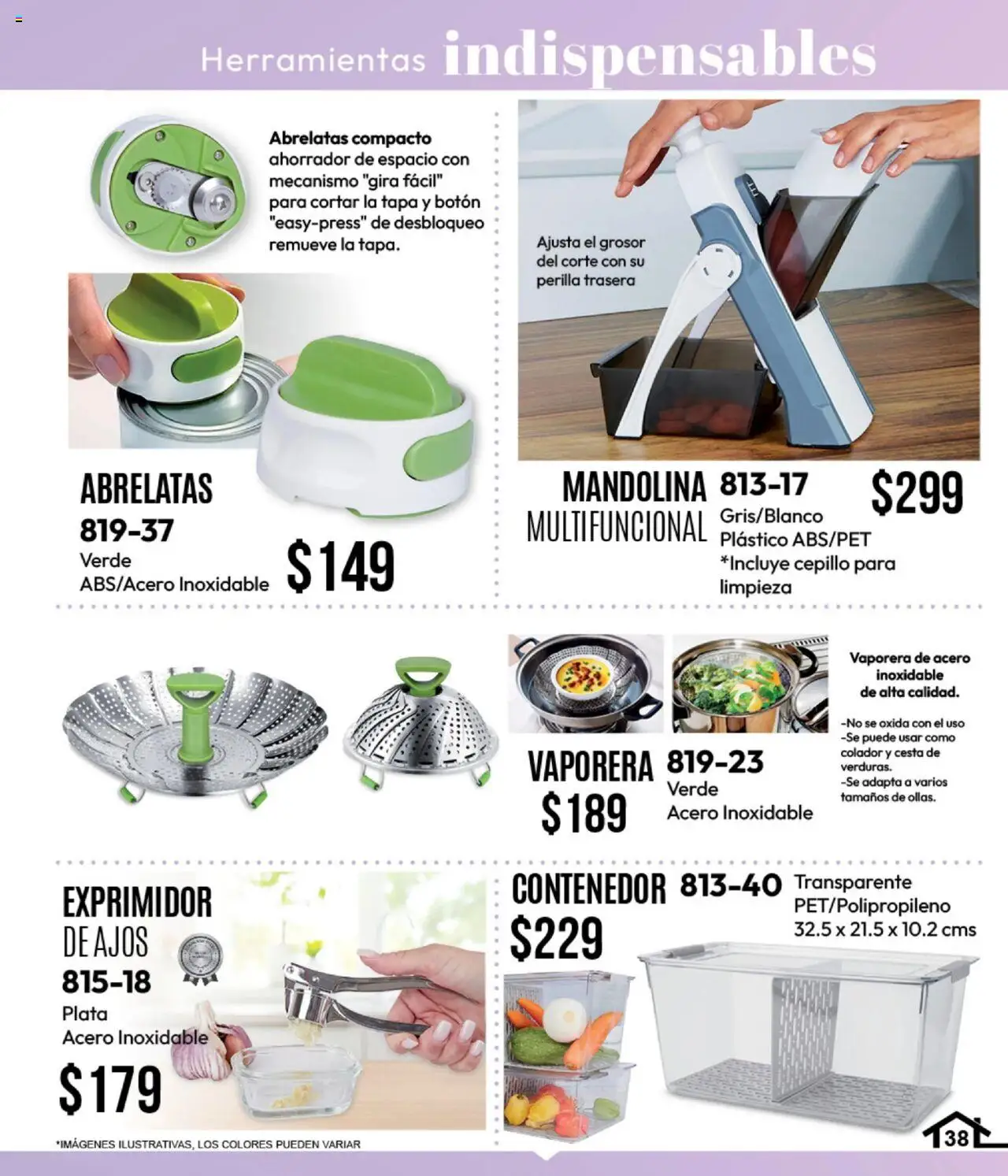 Nuevas ofertas de Cklass válidas en toda la República Mexicana desde el 16.09.2025. ¡Encuentra las mejores ofertas en Cklass - Catálogo We! | Página: 78 | Productos: Colador, Cepillo, Contenedor, Exprimidor