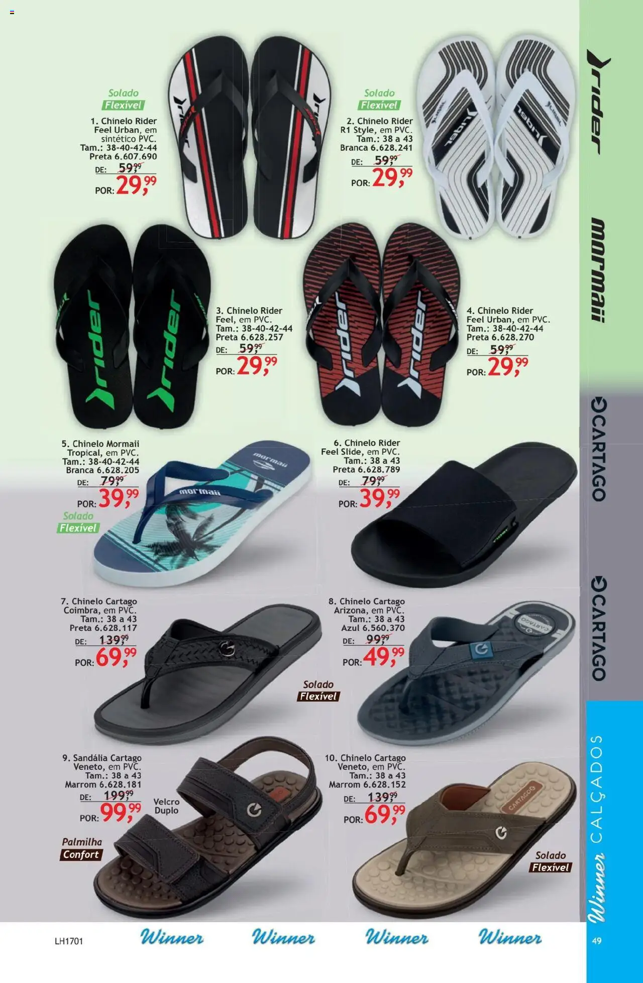 Quatro Estações Folheto - válido de 01.10.2025 | Página: 49 | Produtos: Palmilha