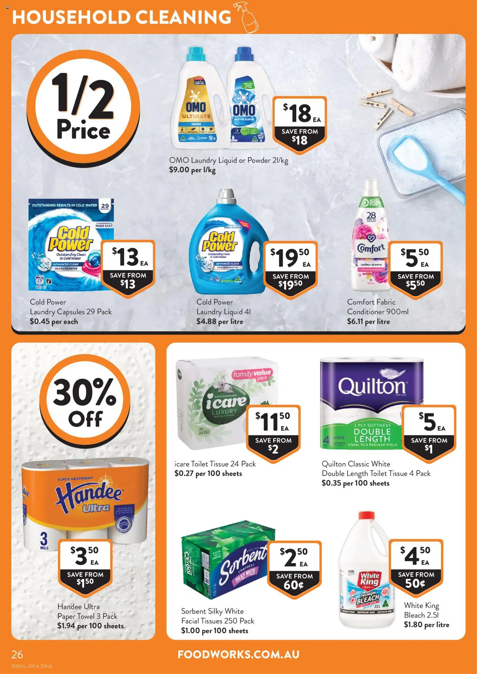 Latest Foodworks catalogue valid from 29/04/2026 is available here?Save now! | Australia