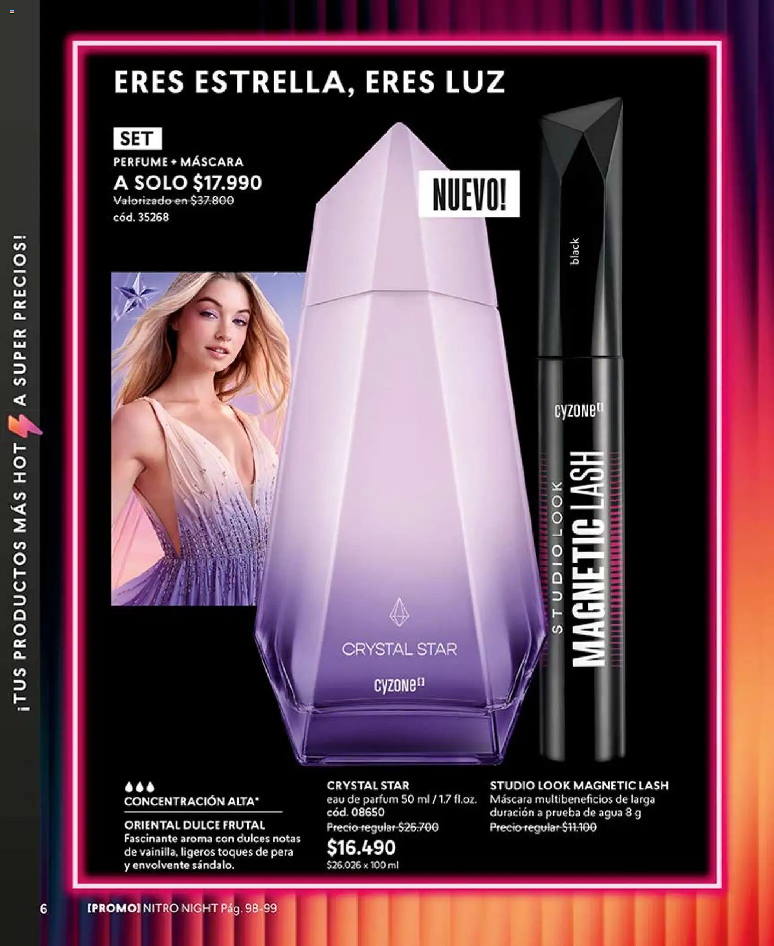 Catálogo CyZone Campaña 8 │ válido desde el 29.04.2026 | Página: 6 | Productos: Agua, Perfume, Máscara, Pera