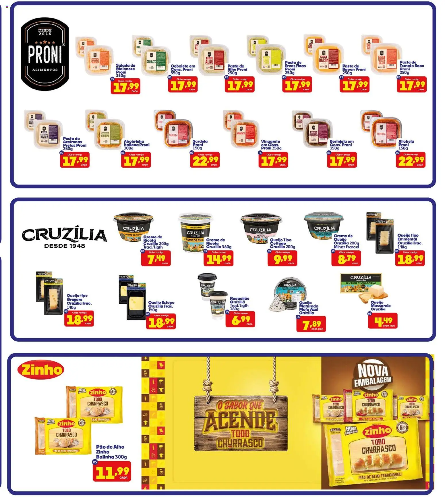 Boa Supermercados Folheto - válido de 14.11.2025 | Página: 9 | Produtos: Abobrinha, Pão, Pasta, Salada