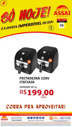 Assaí Atacadista ofertas - TO - Pré-Visualização do folheto da loja Assaí Atacadista, válido de 08.03.2026