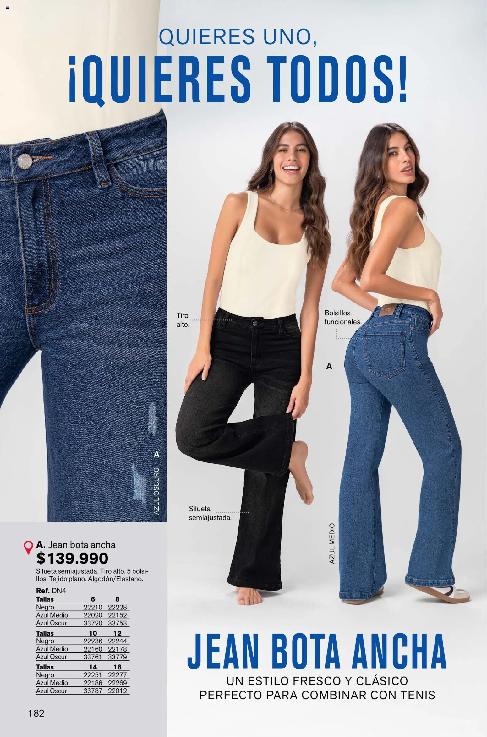 Leonisa revista - valida desde el 02.01.2026 | Página: 182 | Productos: Jean, Tenis