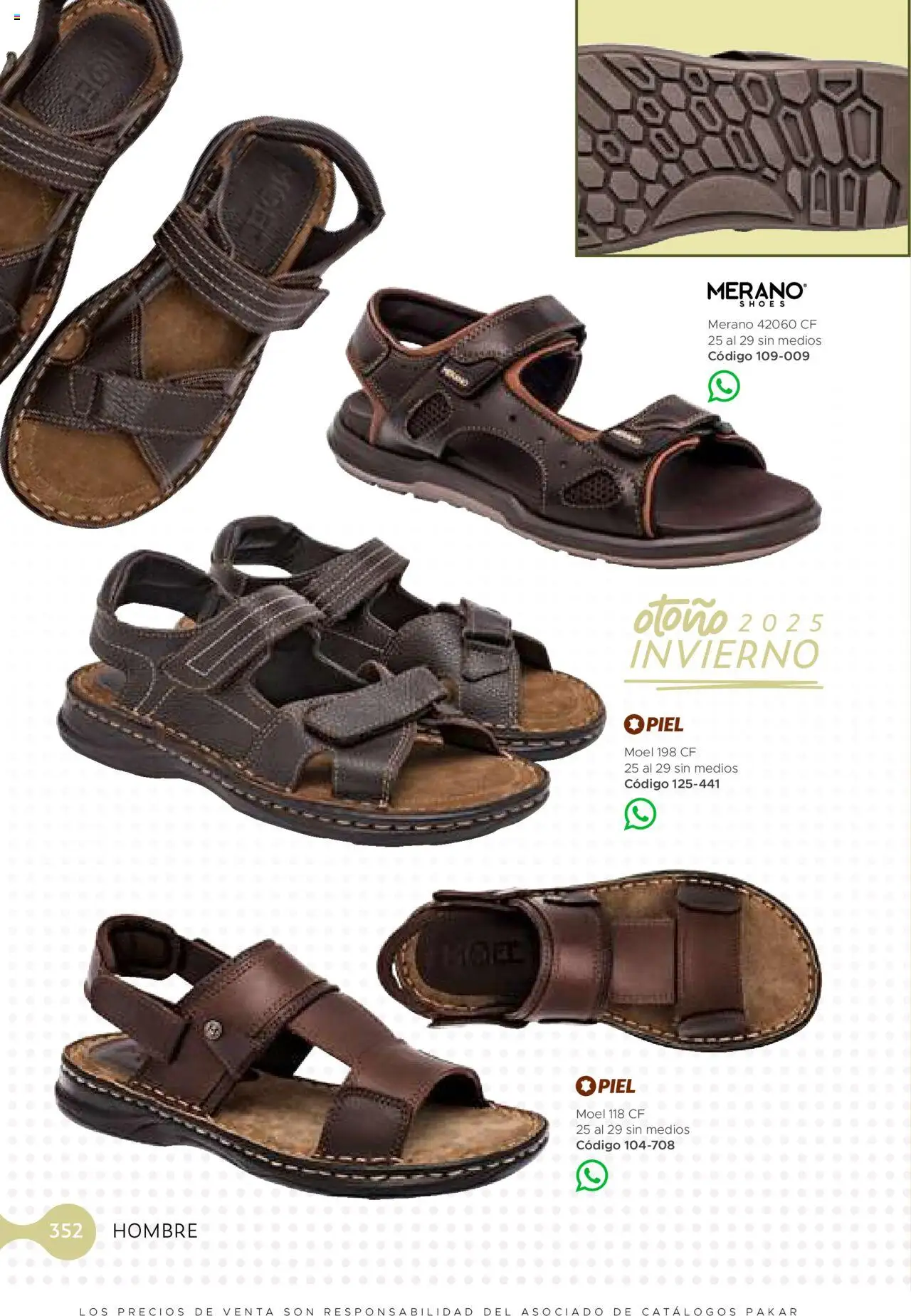 Nuevas ofertas de SC Pakar válidas en toda la República Mexicana desde el 24.07.2025. ¡Encuentra las mejores ofertas en SC Pakar - Catálogo Hombre otoño / invierno! | Página: 352