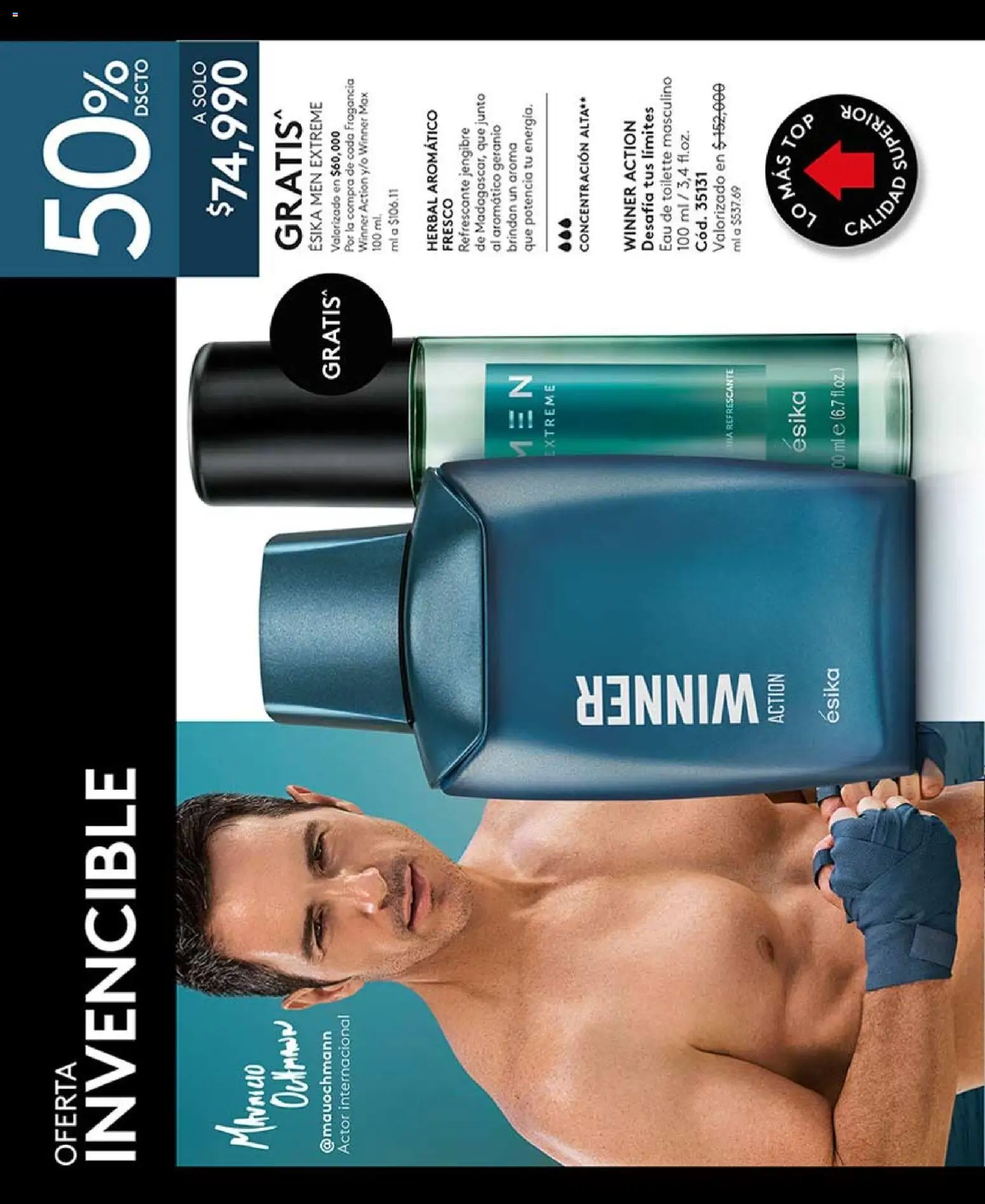 Ésika revista - valida desde el 01.05.2026 | Página: 156 | Productos: Top, Fragancia, Eau de toilette