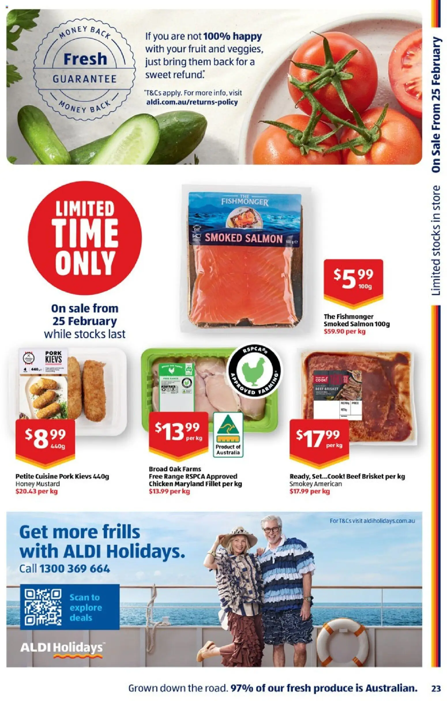 Aldi catalogue - valid from 04.03.2026 | Page: 23 | Products: Honey, Chicken, Mustard, Beef