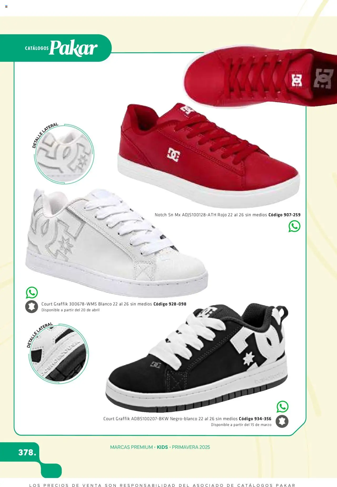 Nuevas ofertas de SC Pakar válidas en toda la República Mexicana desde el 28.02.2025. ¡Encuentra las mejores ofertas en SC Pakar catálogo Premium - Kids! | Página: 378