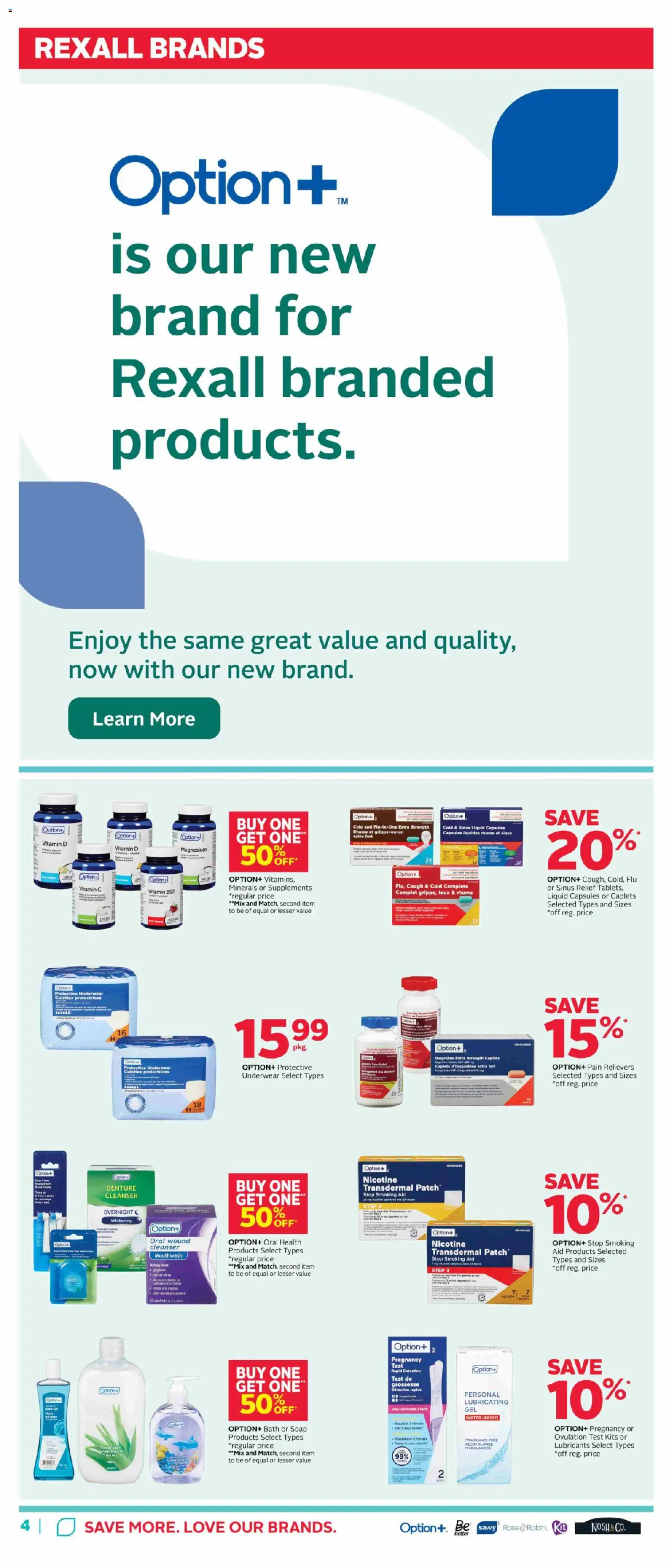 Rexall flyer valid from 14.11.2025 | Page: 8 | Products: Fragrance, Soap, Mouthwash, Bath