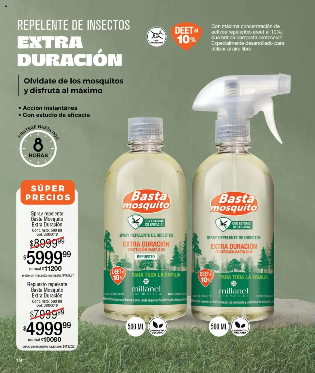 Millanel catálogo │ válido desde el 15.09.2025 | Página: 174 | Productos: Repelente