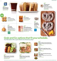 Preview of Publix weekly ads valid from 02.01.2026 | Page: 9 | Products: Bread, Coffee, Chocolate, Salad