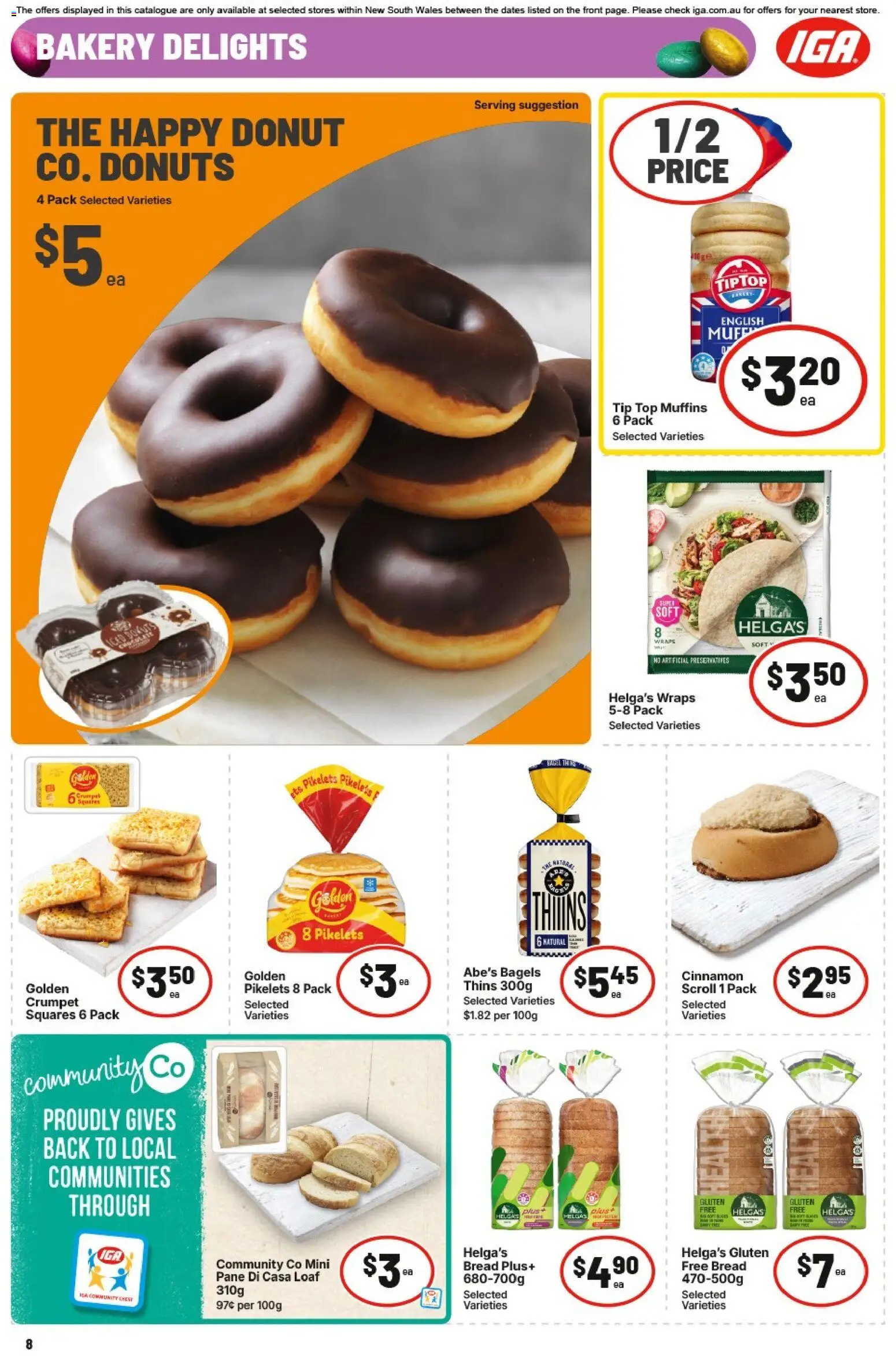 IGA catalogue - valid from 18.03.2026 | Page: 10 | Products: Chicken, Lamb, Beef, Lemon