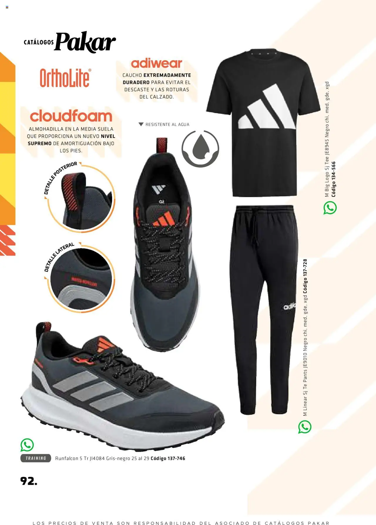 Nuevas ofertas de SC Pakar válidas en toda la República Mexicana desde el 29.08.2025. ¡Encuentra las mejores ofertas en SC Pakar - Catálogo Otoño Men Tomo 1! | Página: 92 | Productos: Agua, Té, Pants