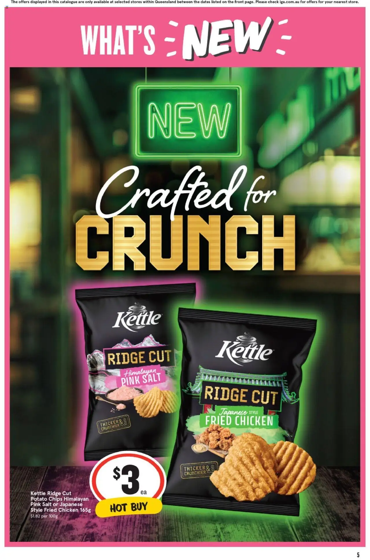 IGA catalogue - valid from 03.09.2025 | Page: 5 | Products: Sour cream, Pepsi, Water, Garlic
