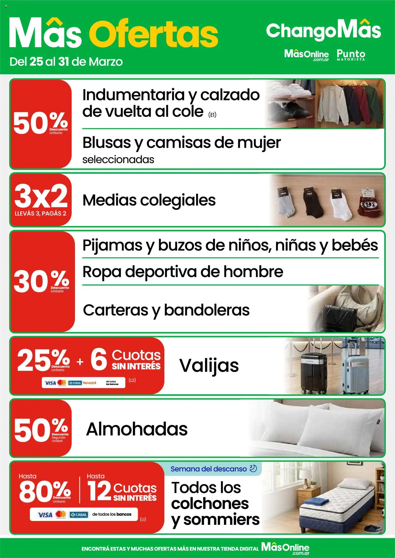 Changomas ofertas │ válido desde el 25.03.2026 | Página: 8 | Productos: Ropa, Medias