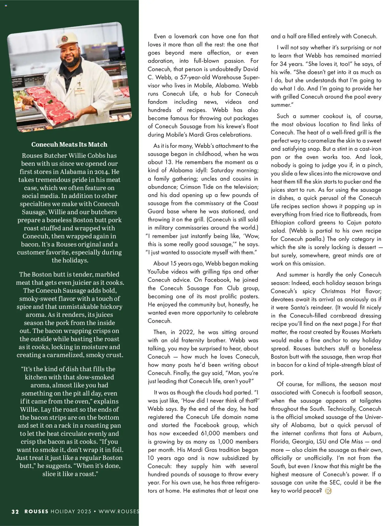 Rouses Magazine Winter 2025 - valid from 20.11.2025 | Page: 34 | Products: Anchor, Microwave, Rice, Greens