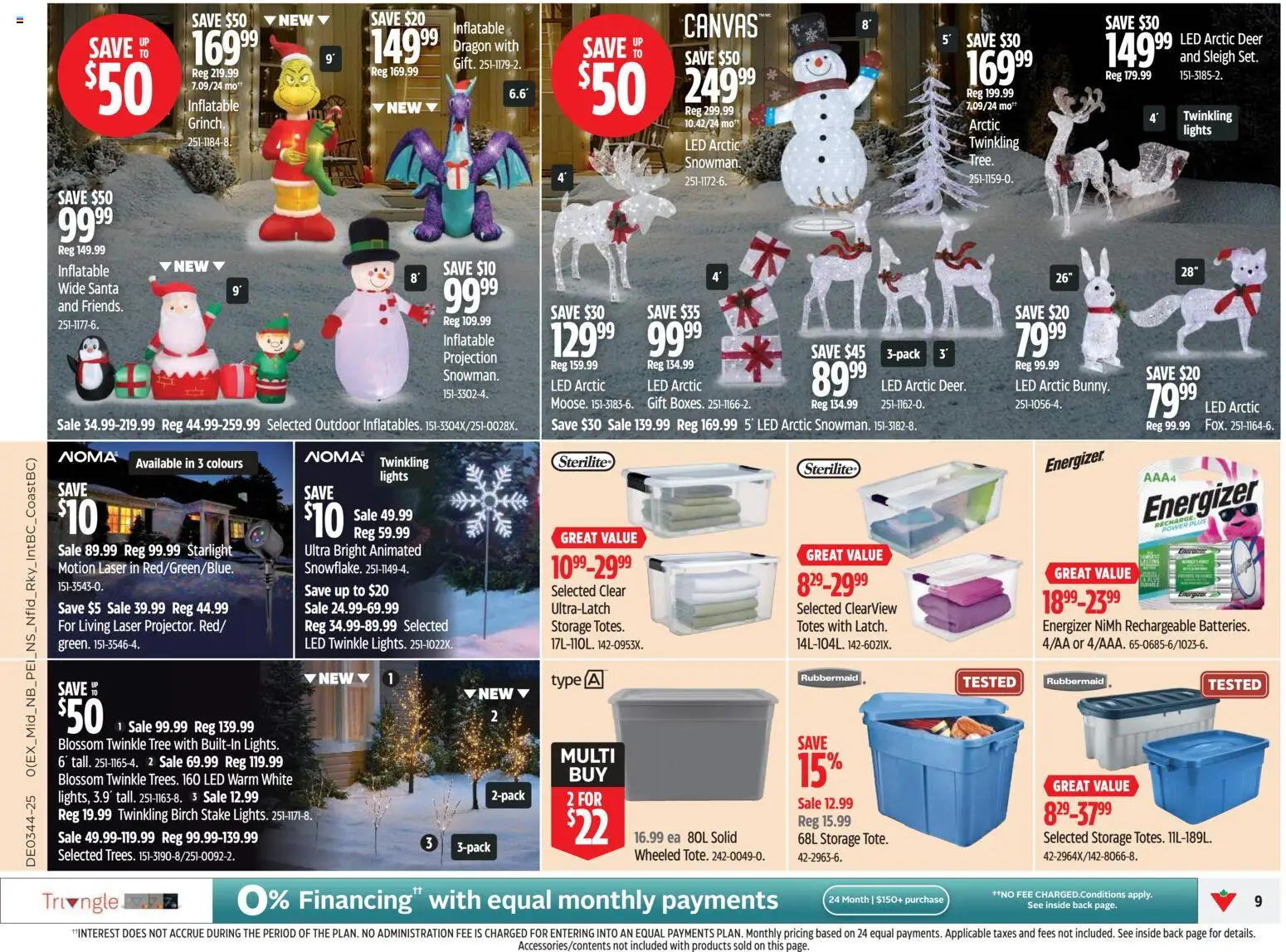 Canadian Tire flyer valid from 23.10.2025 | Page: 9