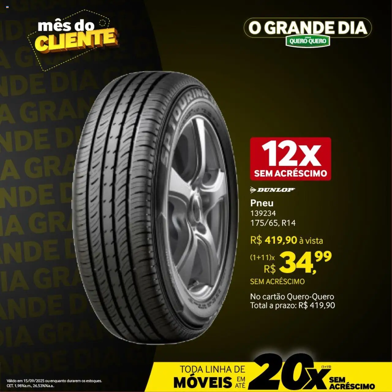Lojas Quero-Quero Folheto - válido de 15.09.2025 | Página: 33 | Produtos: Pneu