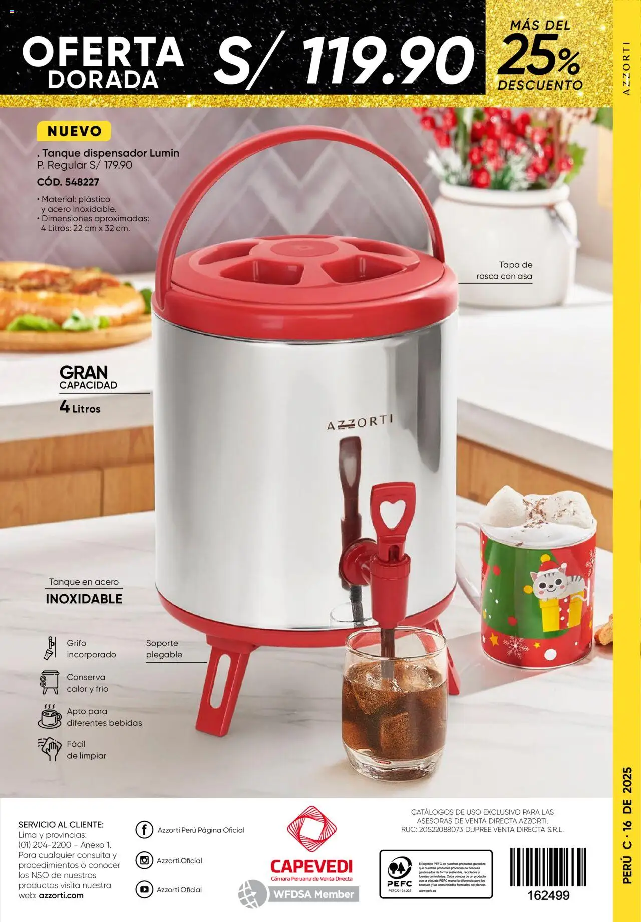 Catálogo Azzorti válido desde 29.09.2025 | Página: 258 | Productos: Cámara