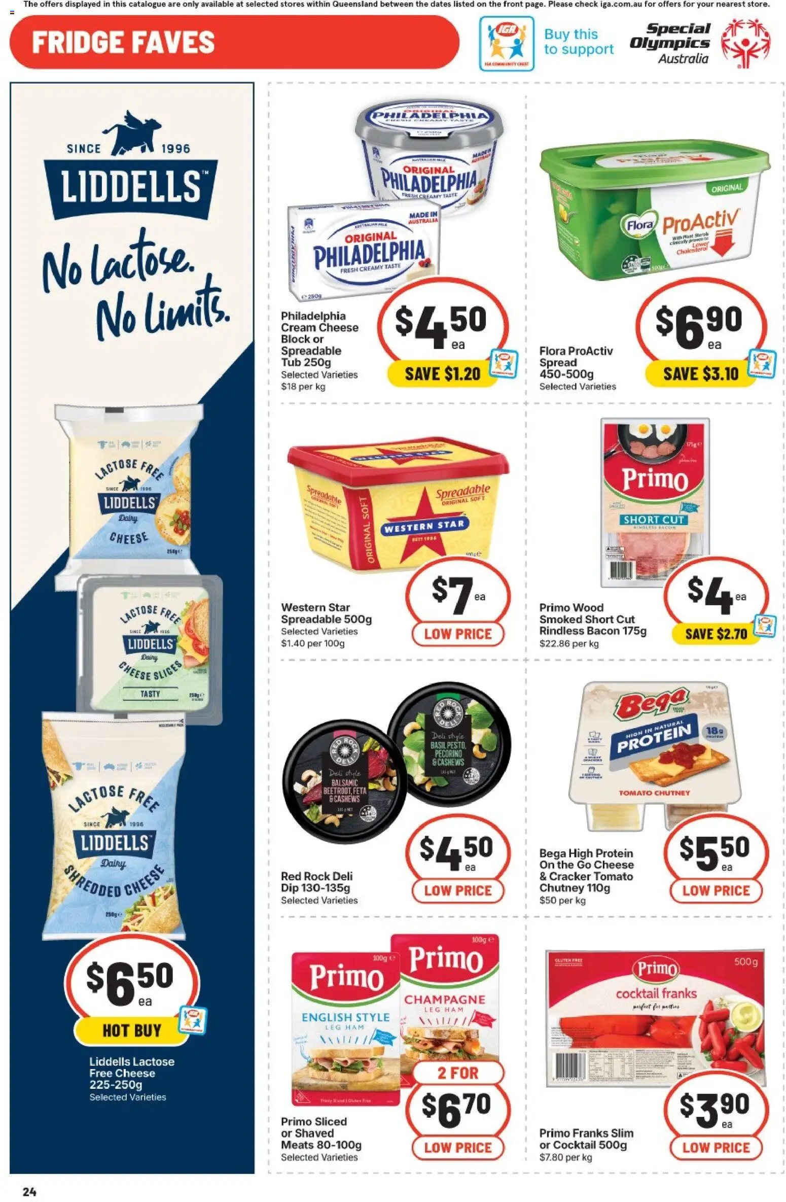 IGA catalogue - valid from 29.04.2026 | Page: 24 | Products: Dairy, Ham, Cream, Fridge