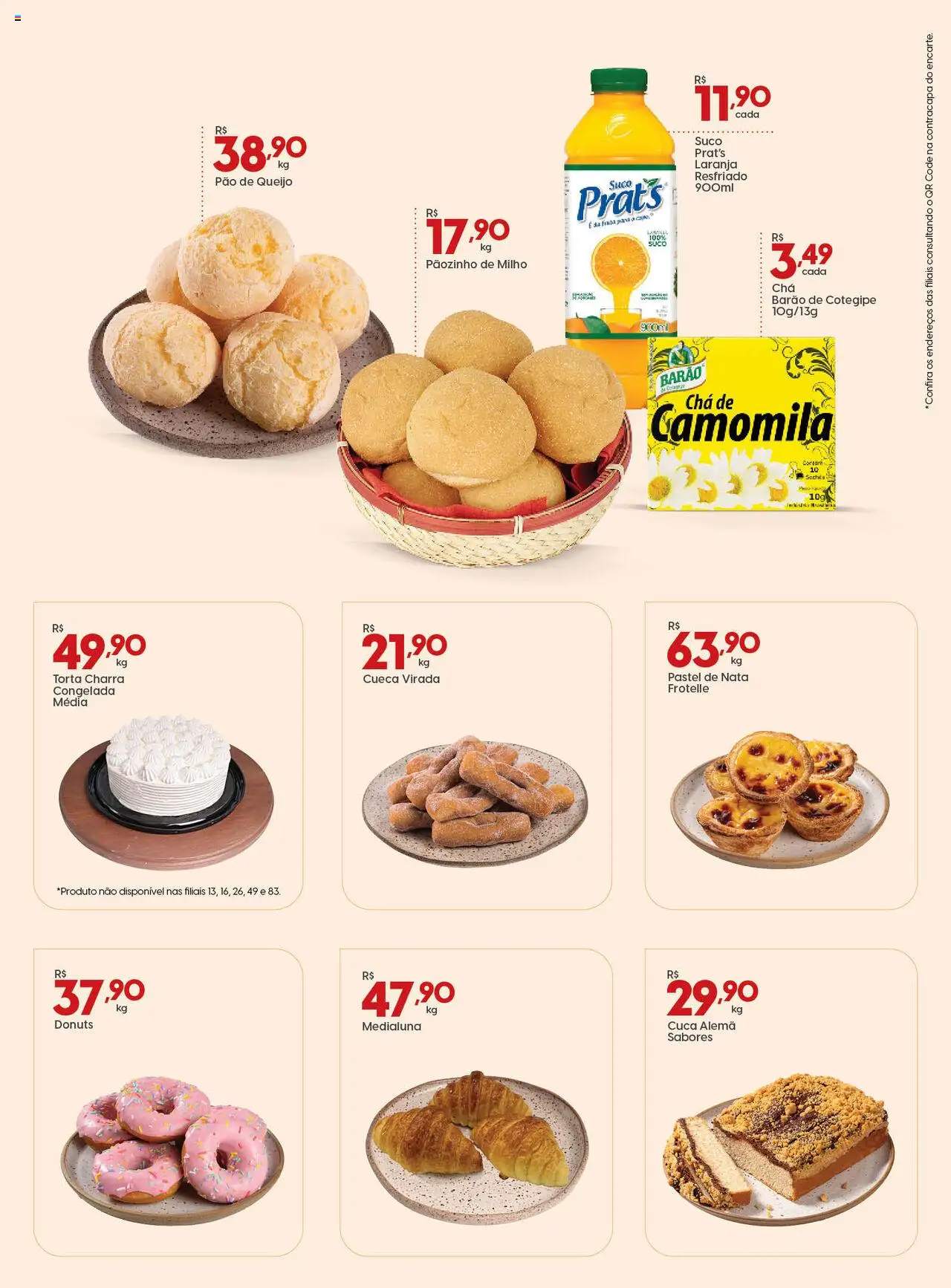 Rissul Folheto - válido de 21.08.2025 | Página: 3 | Produtos: Queijo, Pão, Suco, Chá
