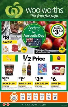 Preview of Weekly catalogue Woolworths TAS 14/01 - valid from 14.01.2026
