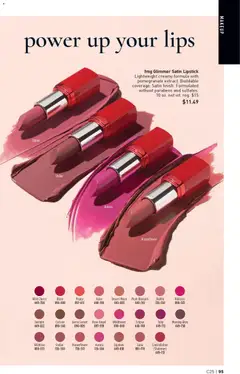 Preview of Avon weekly ads valid from 03.12.2025 | Page: 95 | Products: Plum, Lipstick