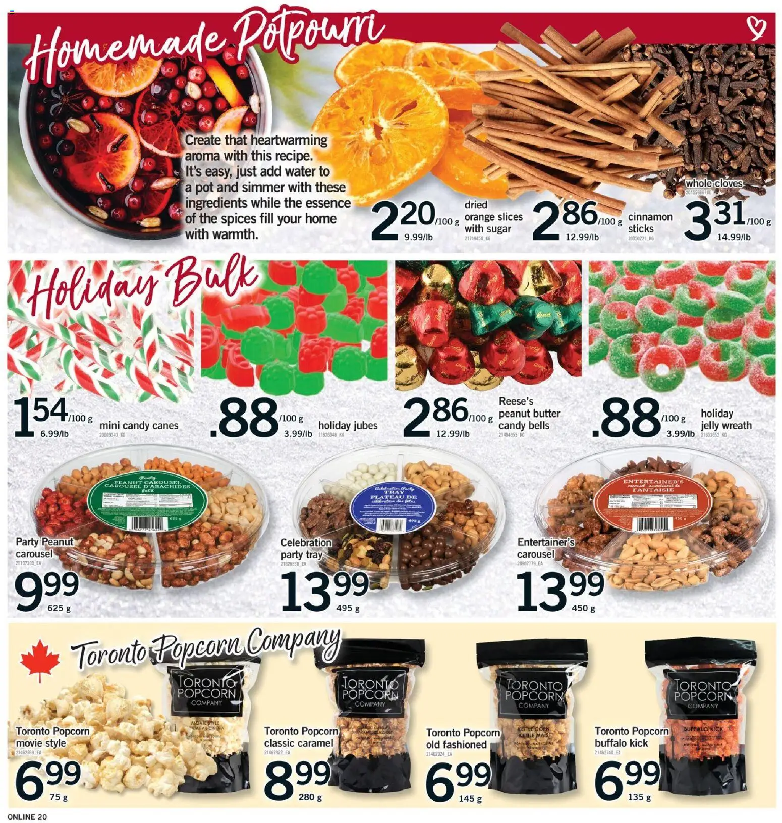 Fortinos flyer valid from 20.11.2025 | Page: 20 | Products: Kettle, Butter