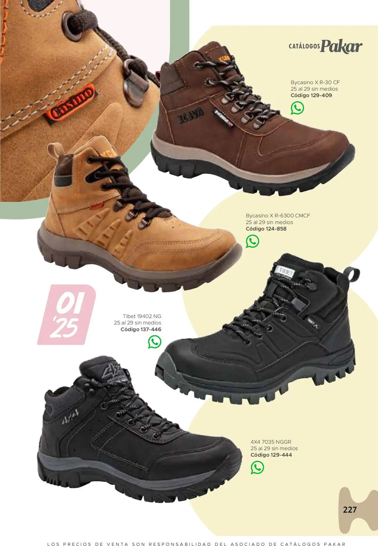 Nuevas ofertas de SC Pakar válidas en toda la República Mexicana desde el 24.07.2025. ¡Encuentra las mejores ofertas en SC Pakar - Catálogo Hombre otoño / invierno! | Página: 227