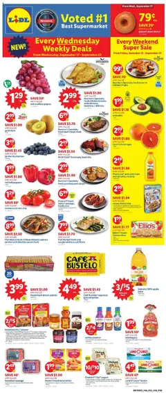 Preview of Lidl weekly ads valid from 17.09.2025