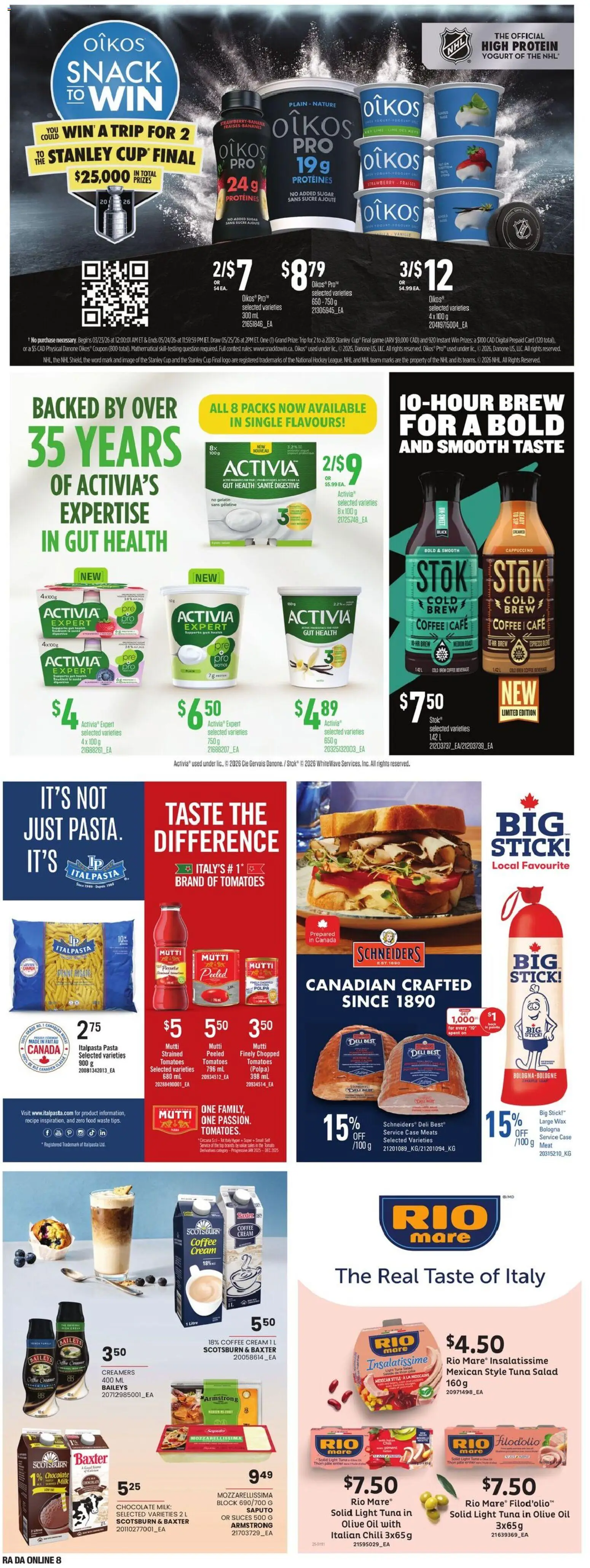 Atlantic Superstore flyer valid from 16.04.2026 | Page: 25 | Products: Game, Oil, Chocolate, Tomatoes