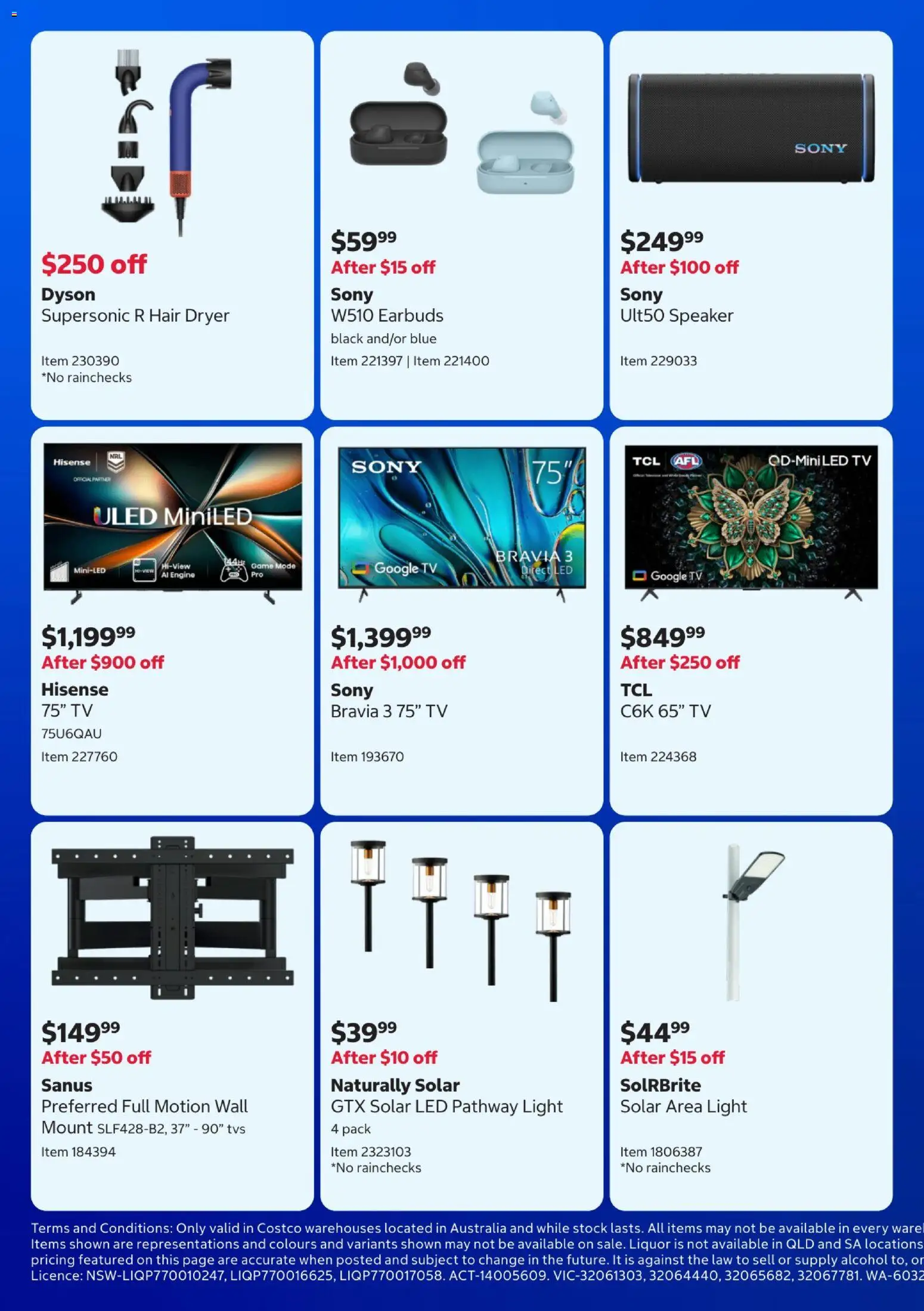 Costco catalogue - valid from 13.04.2026 | Page: 4 | Products: Game, Speaker, Dryer, Hair dryer