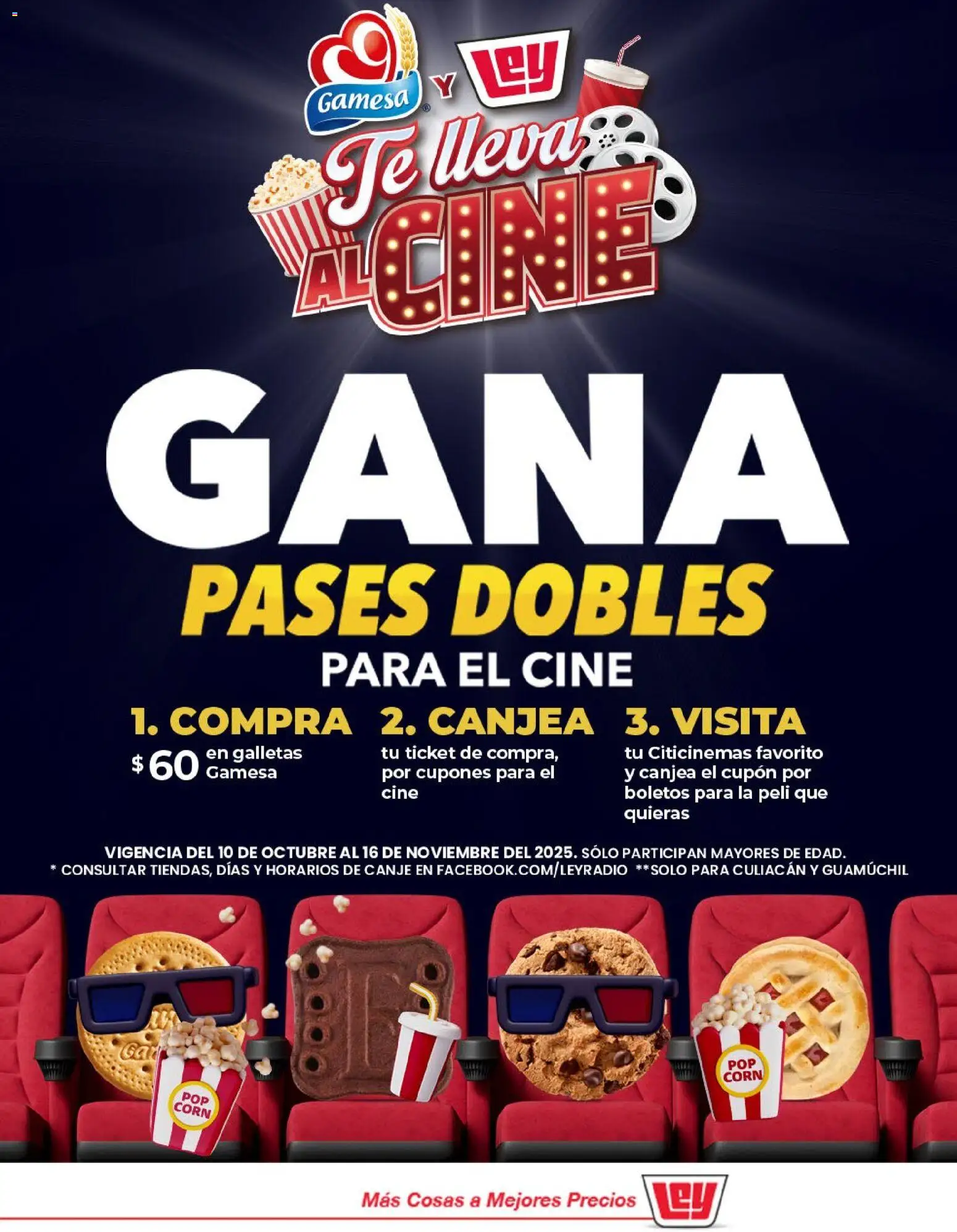 Nuevas ofertas de Casa Ley válidas en toda la República Mexicana desde el 11.11.2025. ¡Encuentra las mejores ofertas en Casa Ley Revista Ley + Para ti! | Página: 16 | Productos: Galletas, Té