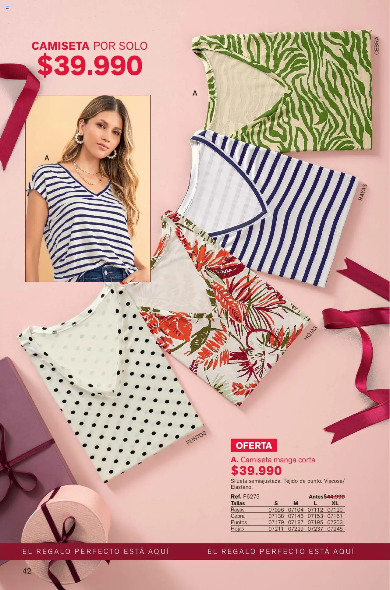 Leonisa revista - valida desde el 01.09.2025 | Página: 42 | Productos: Camiseta
