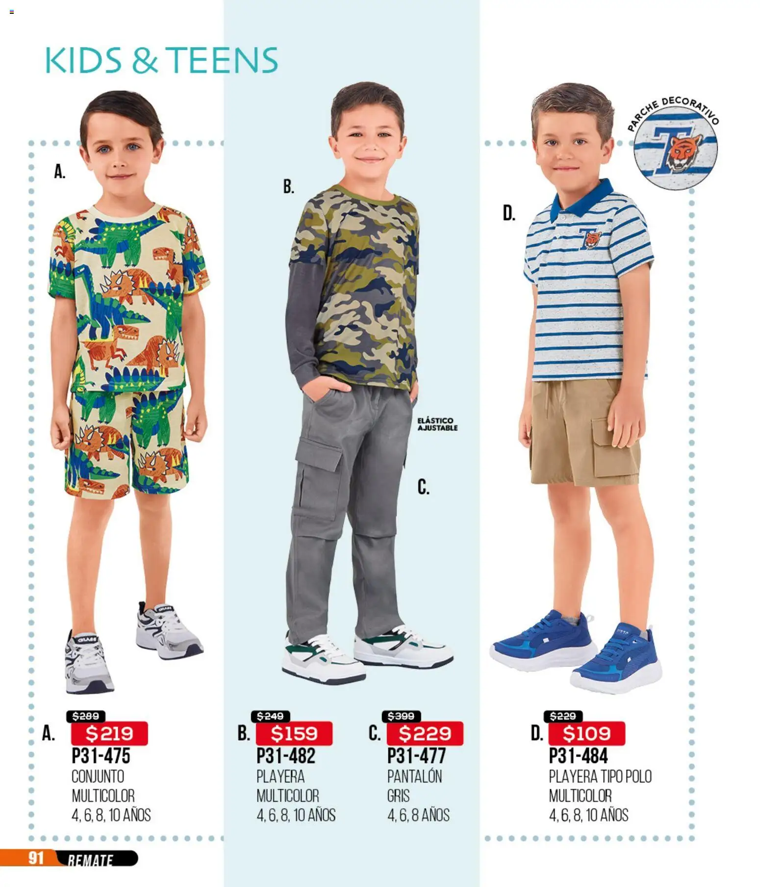 Nuevas ofertas de Cklass válidas en toda la República Mexicana desde el 16.02.2026. ¡Encuentra las mejores ofertas en Cklass catálogo Remate Ropa! | Página: 92 | Productos: Playera, Conjunto